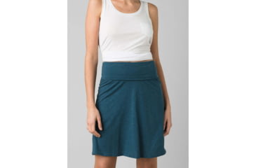 Image of prAna Valencie Skirt - Womens, Atlantic, Small, W31202117-ATL-S