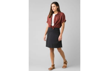 Image of prAna Valencie Skirt - Womens, Black, Medium, W31202117-BLK-M
