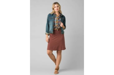 Image of prAna Valencie Skirt - Womens, Vino, Medium, W31202117-VINO-M