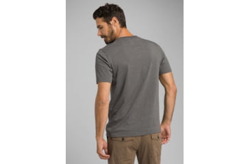 Image of prAna Wise Ass Journeyman Tee - Mens, Charcoal Heather, XXLarge, M11180479-CCHT-XXL