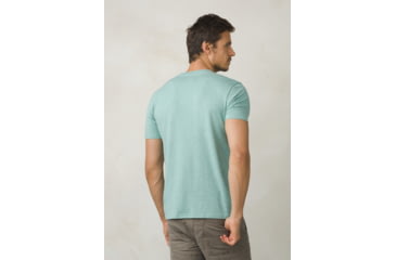 Image of Prana Wise Ass Journeyman Tee Mens, Sweetwater Green Heather, Small, M11180479-SGHT-S