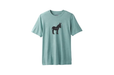 Image of prAna Wise Ass Journeyman Tee - Men's, Sweetwater Green Heather, Small, M11180479-SGHT-S