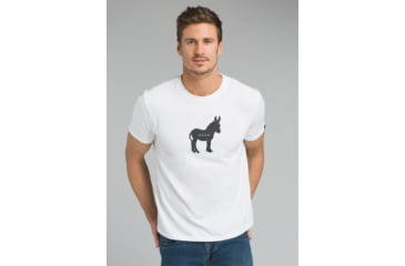 Image of prAna Wise Ass Journeyman Tee - Mens, White, XXLarge, M11180479-WHT-XXL