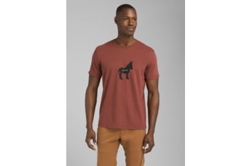 Image of prAna Wise Journeyman Tee - Mens, Maple Heather, Large, M11180479-MPHT-L