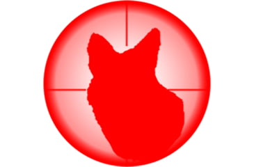 Image of Predator Tactics Coyote Reaper Headlamp Kit, Single LED, Red, 97365
