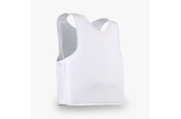 Image of Premier Body Armor NIJ Certified Discreet Executive Vest Level IIIA, White, Medium, DEV-White-M