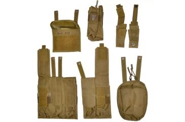 Image of Sniper Cross Draw Tactical Multi Function Vest, Tan, ASVT02-T