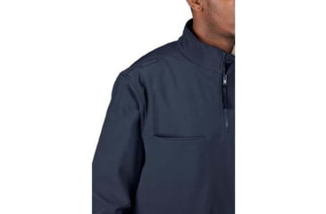 Image of Propper 1/4 Zip Softshell Job Shirt - Mens, LAPD Navy, Extra Large, Regular Inseam, F54395Z450XL2