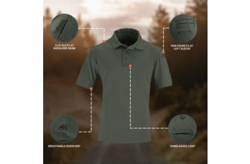 Image of Propper EdgeTec Short Sleeve Polo - Womens, LE Olive, L, F58035M312L
