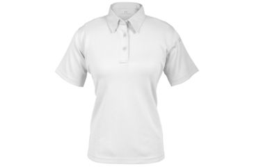 Image of I.C.E. Performance Short Sleeve Polo, Womens, White, Extra Small