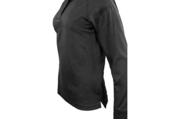 Image of Propper Raglan Long Sleeve Utility Polo - Womens, Black, 3XL, F5310010013XL