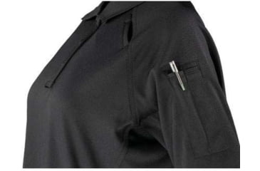Image of Propper Raglan Long Sleeve Utility Polo - Womens, Black, 3XL, F5310010013XL