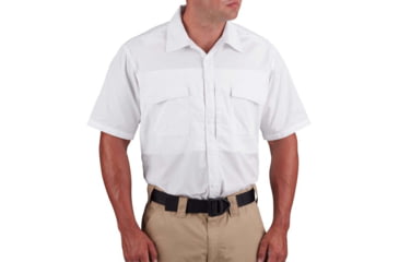 Image of Propper RevTac Short Sleeve Shirt - Mens, White, XL, F53031M100XL