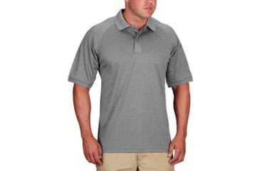 Image of Propper Snag Free Short Sleeve Polo - Mens, Heather Grey, 6XL, F53220A0236XL