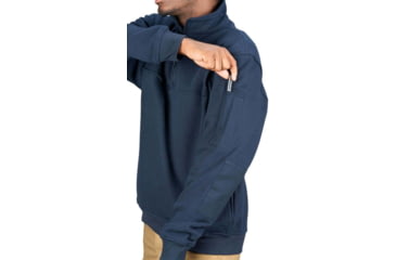 Image of Propper Station 1/4 Zip Job Shirt - Mens, LAPD Navy, XXL, Regular, F58366Y450XXL2