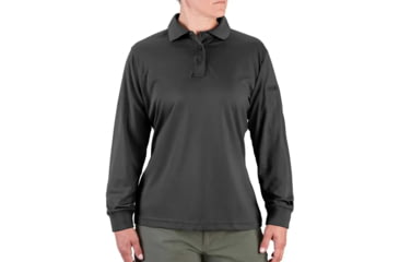 Image of Propper Uniform Long Sleeve Polo - Womens, Charcoal, XL, F53964C015XL