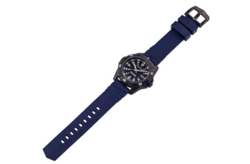 Image of ProTek Carbon USMC Dive Watch, Carbon Case/Black&amp;Blue Dial/Blue Strap, One Size, PT1013B