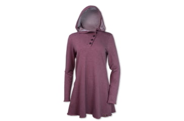 Image of Purnell French Terry Tunic - Womens, Maroon, Large, 10203589-501-L