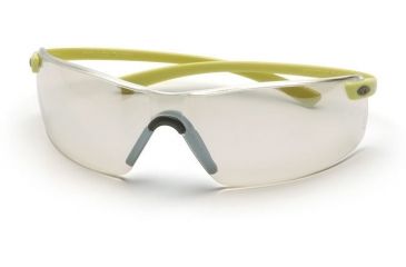 Image of Pyramex Montego Safety Eyewear - Indoor/Outdoor Mirror Lens, Hi Vis Yellow Frame SY5380S