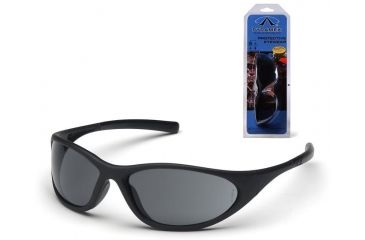 Image of Pyramex Zone II Safety Eyewear - Gray Lens, Matte Black Frame SB3320E3