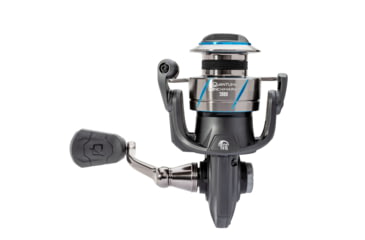 Image of Quantum Benchmark Spinning Reel and Rod Combo, 7ft, 1-PC, Medium-Light, Fast Rod, Graphite Composite Blank, SZ 3000 Reel, 5+1 Bearings, 6.2-1 Ratio, Silver/Blue, BK3000701ML815.P2