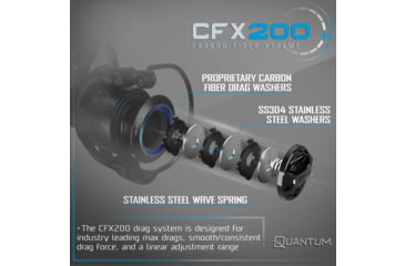 Image of Quantum Merit Spinning Rod and Reel Combo
