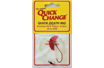 Image of Quick Change Quick Death- 1in Wing Rig- SZ 2 Quick Death Hook- 66in 14# test - RedTail, QW5