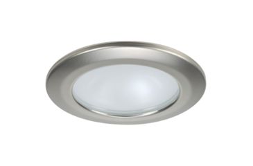 Image of Quick Kor XP Downlight 4W LED Round Light w/ Round Satin Bezel, IP66, Screw Mounted, Warm White, FAMP3262S02CA00