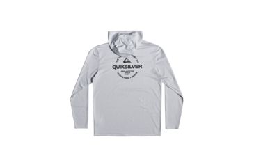 Image of Quiksilver Dredgehooded - Mens, Light Grey Heather, Small, EQYWR03167-SGRH-S
