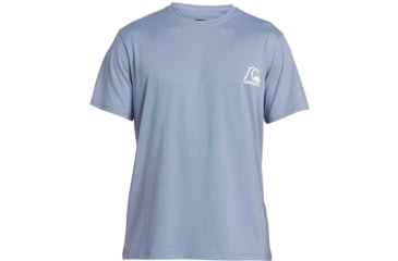 Image of Quiksilver Heritage Short Sleeve UPF 50 Surf Tee - Mens, Stone Wash, Large, EQYWR03236-BKJ0-L