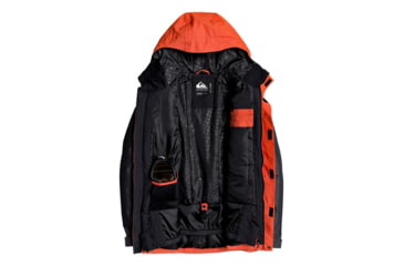 Image of Quiksilver Mission Snow Jacket - Mens, Poinciana, Large, EQYTJ03221-NZG0-L