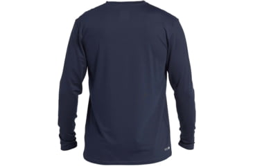 Image of Quiksilver Solid Streak Long Sleeve UPF 50 Surf Tee - Mens, Navy Blazer, Large, EQYWR03247-BYJ0-L