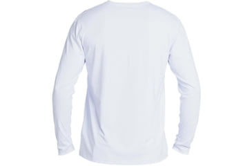 Image of Quiksilver Solid Streak Long Sleeve UPF 50 Surf Tee - Mens, White, Medium, EQYWR03247-WBB0-M