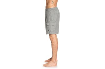 Image of Quiksilver Waterman Balance 18 Inch Volley Boardshorts - Mens, Charcoal Heather, Medium, EQMJV03050-KTAH-M
