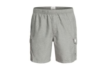 Image of Quiksilver Waterman Balance 18 Inch Volley Boardshorts - Mens, Charcoal Heather, Medium, EQMJV03050-KTAH-M