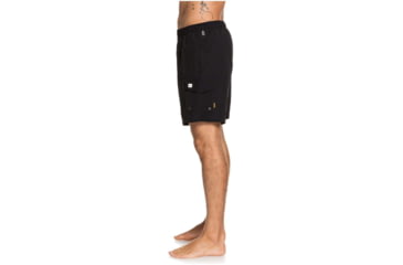 Image of Quiksilver Waterman Balance 18 Volleys Shorts - Mens, Black, Extra Large, EQMJV03057-KVJ0-XL