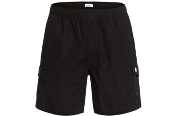 Image of Quiksilver Waterman Balance 18 Volleys Shorts - Mens, Black, Extra Large, EQMJV03057-KVJ0-XL
