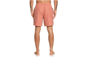 Image of Quiksilver Waterman Balance 18 Volleys Shorts - Mens, Canyon Rose, Large, EQMJV03057-MLT0-L