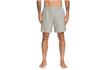 Image of Quiksilver Waterman Balance 18 Volleys Shorts - Mens, Flint Gray, Medium, EQMJV03057-SJM0-M