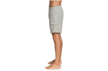 Image of Quiksilver Waterman Balance 18 Volleys Shorts - Mens, Flint Gray, Medium, EQMJV03057-SJM0-M