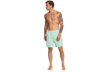 Image of Quiksilver Waterman Balance 18 Volleys Shorts - Mens, Lichen, Large, EQMJV03057-GEK0-L