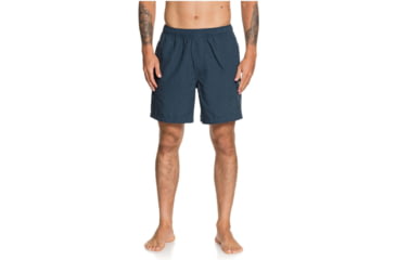 Image of Quiksilver Waterman Balance 18 Volleys Shorts - Mens, Midnight Navy, Medium, EQMJV03057-BSL0-M