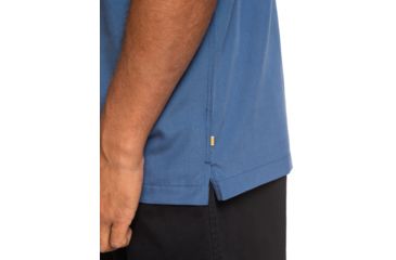 Image of Quiksilver Waterman Cane Island Short Sleeve Shirt - Mens, Parisian Night, Large, EQMWT03234-BYP0-L