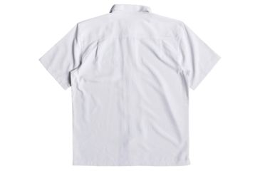 Image of Quiksilver Waterman Cane Island Short Sleeve Shirt - Mens, White, Medium, EQMWT03234-WBB0-M