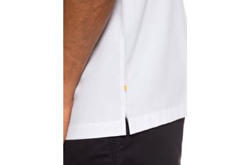 Image of Quiksilver Waterman Cane Island Short Sleeve Shirt - Mens, White, Medium, EQMWT03234-WBB0-M