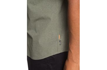 Image of Quiksilver Waterman Tech Tides Short Sleeve UPF 30 Shirt - Mens, Ivy Green Marl, Small, EQMWT03225-CRBH-S