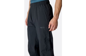Image of Rab Firewall Pants - Mens, Black, Large, Regular, QWI-34-BLK-LRG-RG