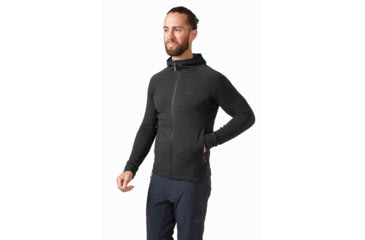 Image of Rab Nexus Hoody - Mens, Black, Large, QFF-70-BLK-LRG