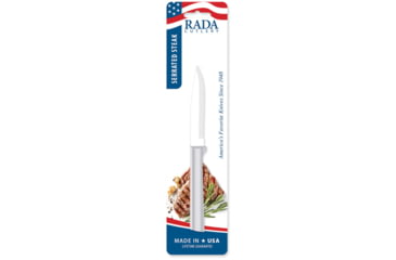 Image of Rada Cutlery Serrated Steak Knife alum Clam, RDCDR105