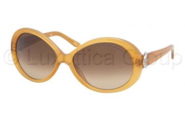 Image of Ralph Lauren RL8062 SV Prescription Sunglasses - Amber Frame / 57 mm Prescription Lenses, 527513-5715